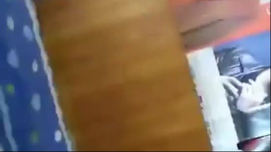 Korean girl giving head and fucked in hairy pussy