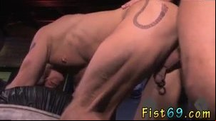 Fisting celebs gay capping off their heart porking session with some